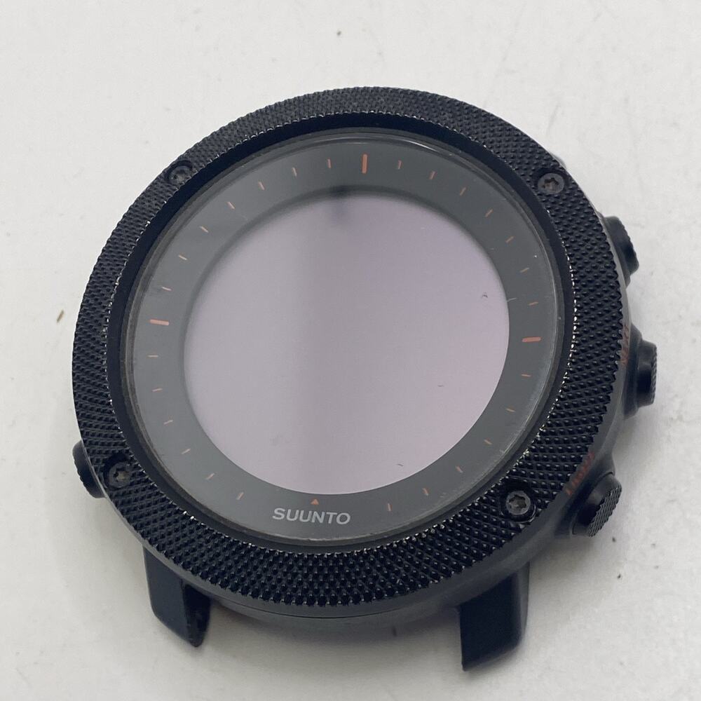 Suunto Traverse Alpha GPS Men Black Digital Watch Untested